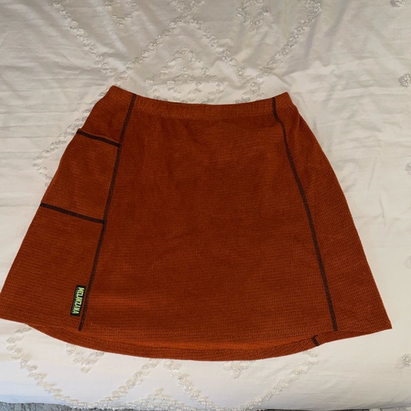 Melanzana Dresses & Skirts - Melanzana Micro Grid Skirt